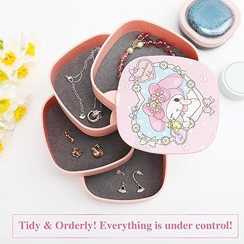 Amazon｜マイメロ ジュエリーボックス アクセサリーケース 4段